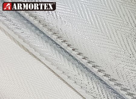 鋁箔貼合碳化壓克力防火布