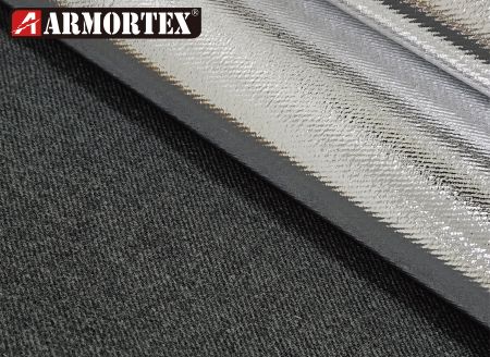 高端阻燃隔熱氧纖鋁箔貼合防火布